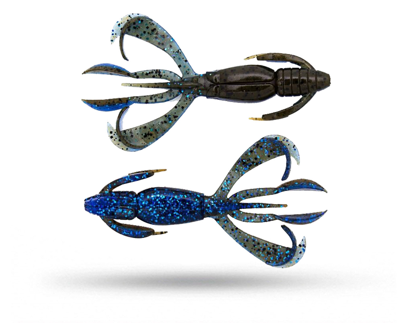 Keitech Crazy Flapper 7 cm - Okeechobee Craw