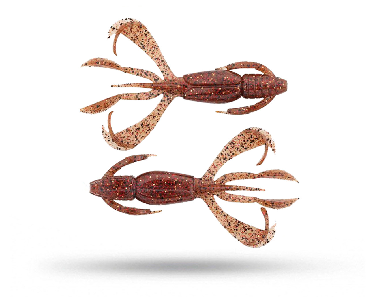 Keitech Crazy Flapper 7 cm - Ebimiso Red Coppar