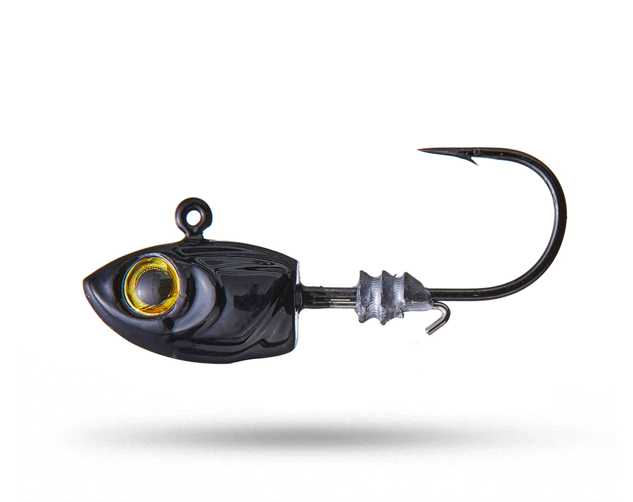 Z-Man Micro Shad HeadZ Black - 1.75g, 1/16oz