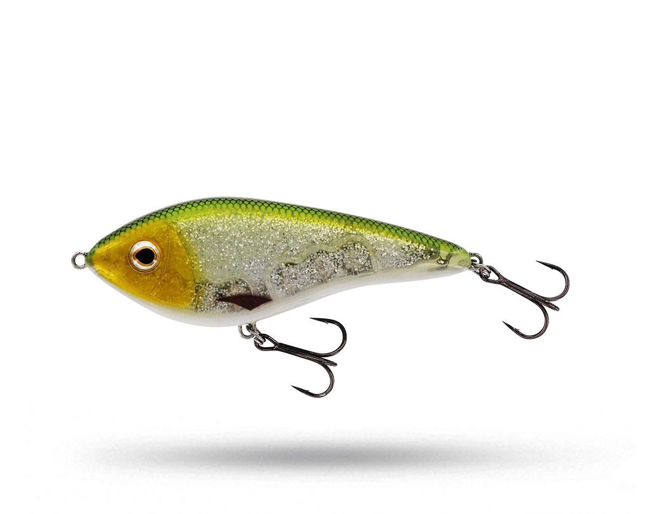  Westin Swim Glidebait 10cm Sinking 3D Green Headlight