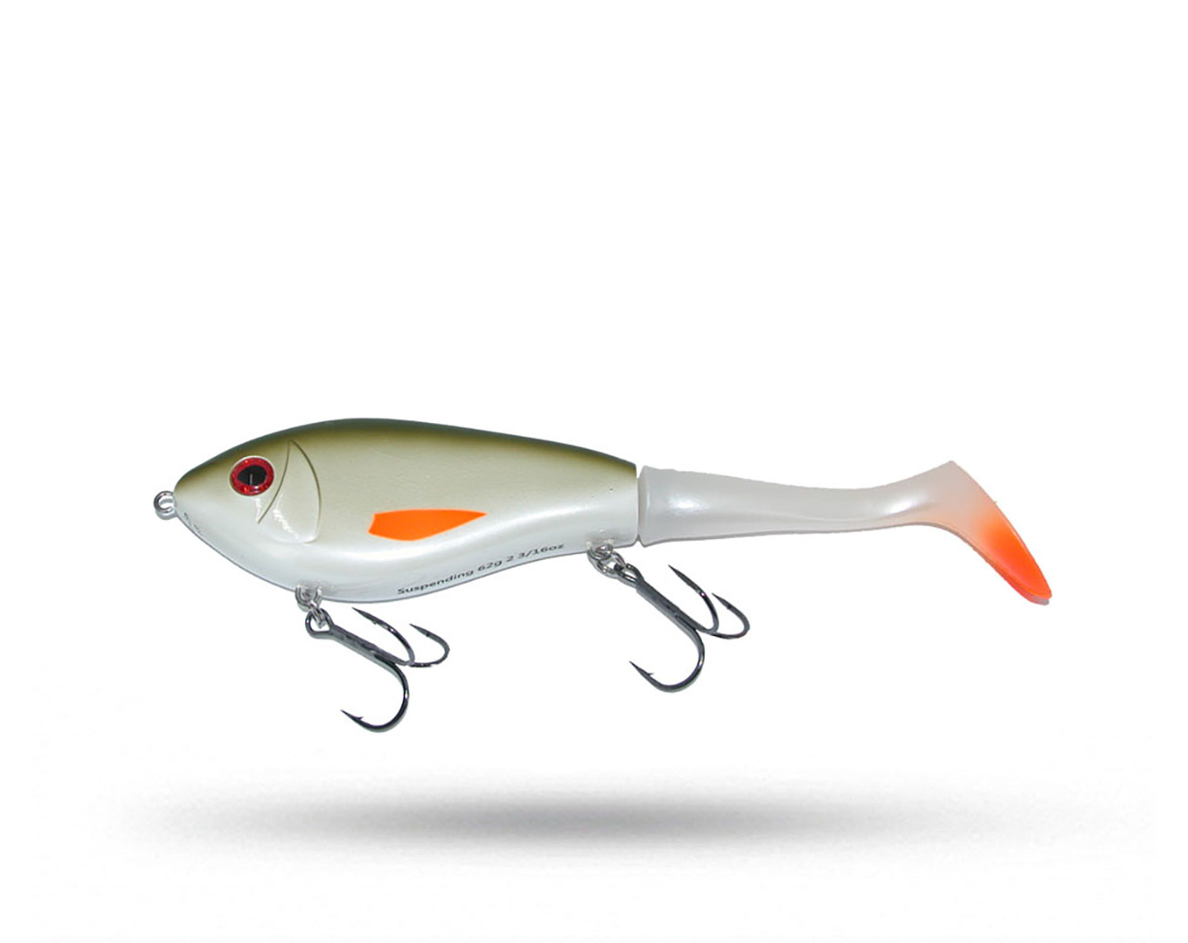 Westin Swim Tail Suspending 12cm - Olive Roach