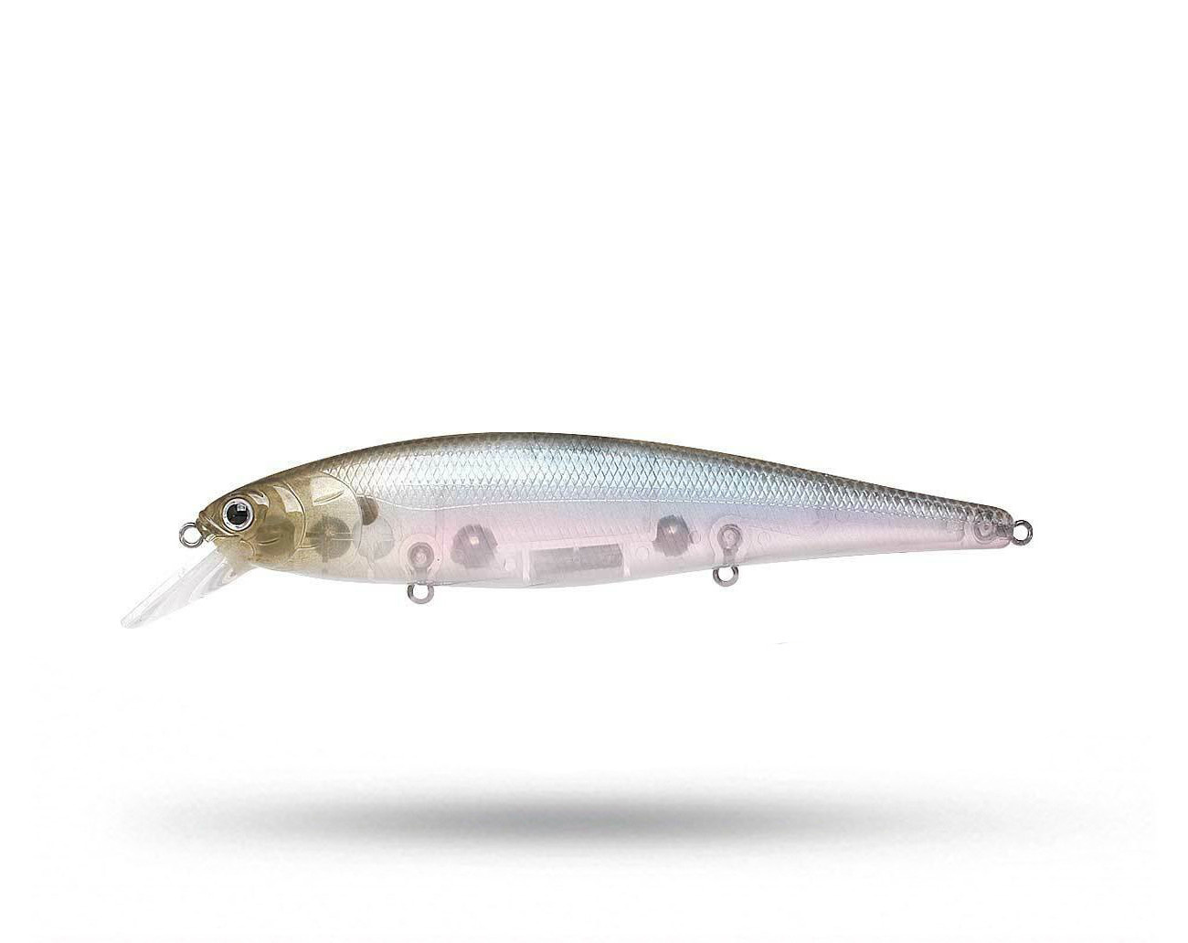 Lucky Craft Pointer 128 SP - Ghost Minnow