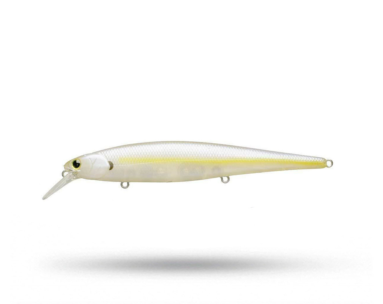 Lucky Craft Slender Pointer 127 MR - Chartreuse Shad