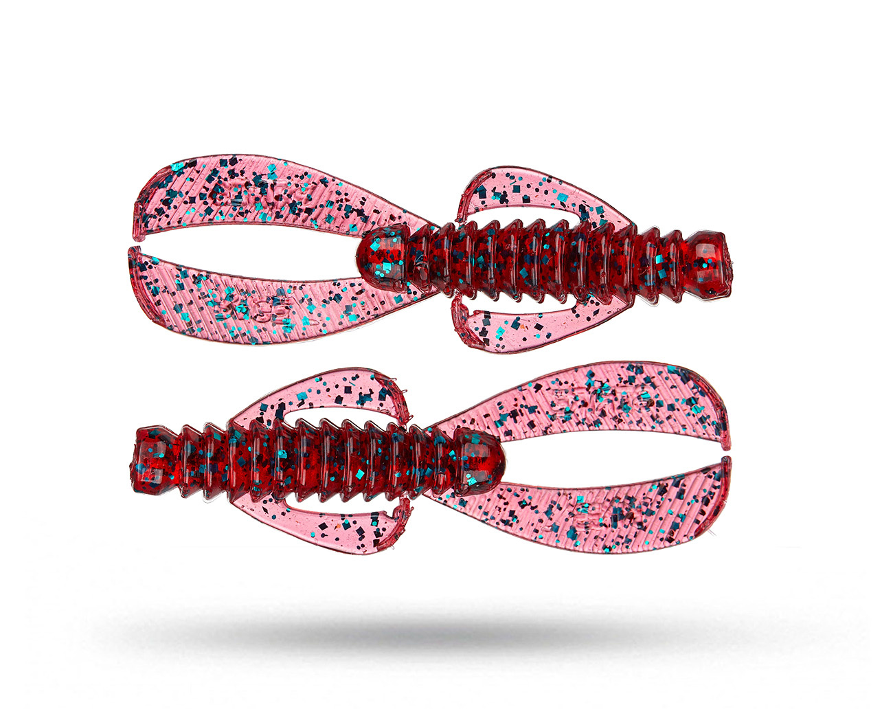 Strike King Rage Ned Bug 6,5cm (9-pack) - Red Bug