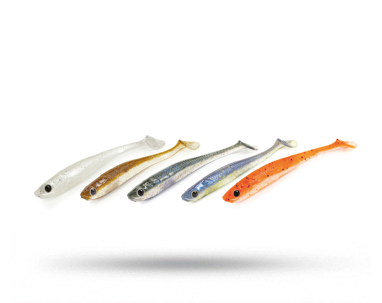 Molix RT Shad 4¨ Slim - Mix Pack 1