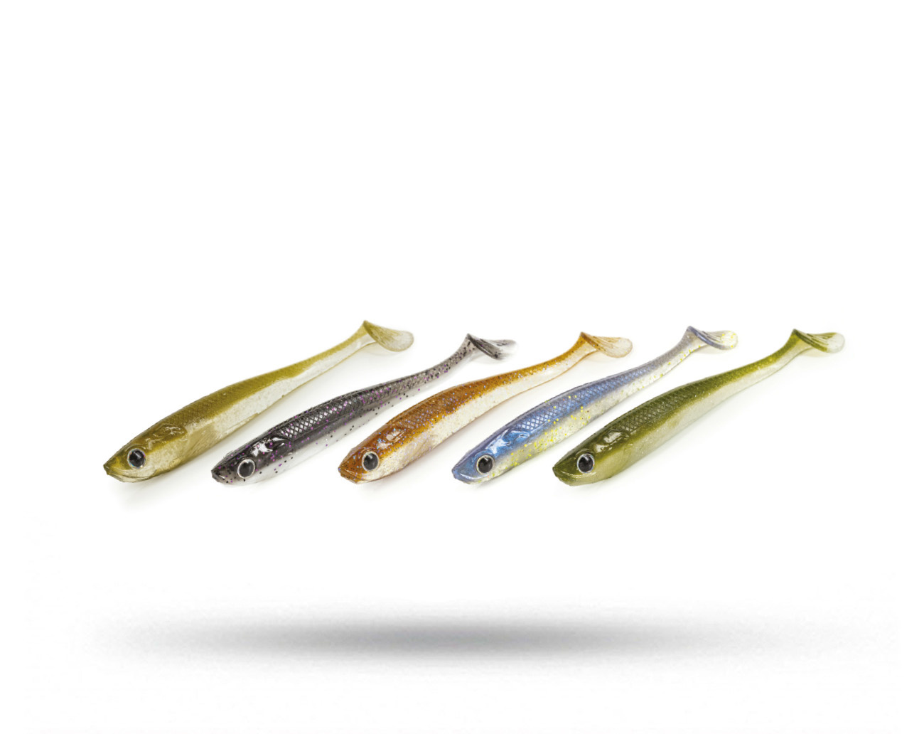 Molix RT Shad 4¨ Slim - Mix Pack 2