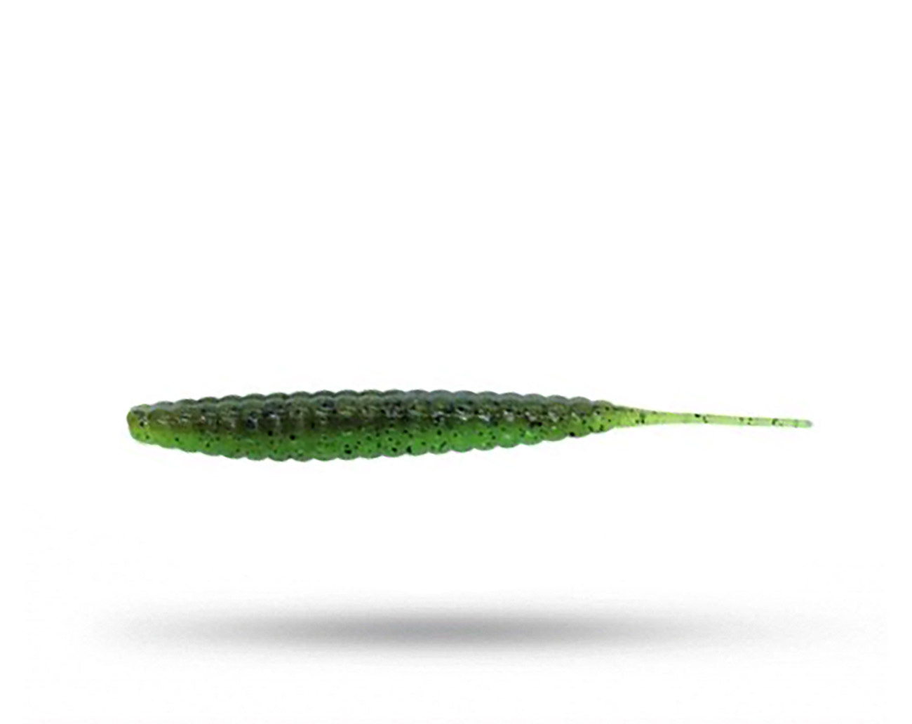 Geecrack Revival Shad 4 inch - Green Pumpkin Chartreuse