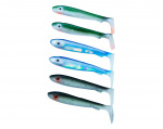 Svartzonker McRubber Bass 8cm Mix (6-pack) - Baitfish Svartzonker McRubber Bass 8cm Mix (6-pack) - Baitfish