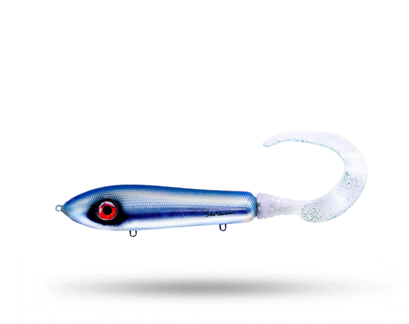 Svartzonker McTail V1 94g Slow Sink - Blue Chrome