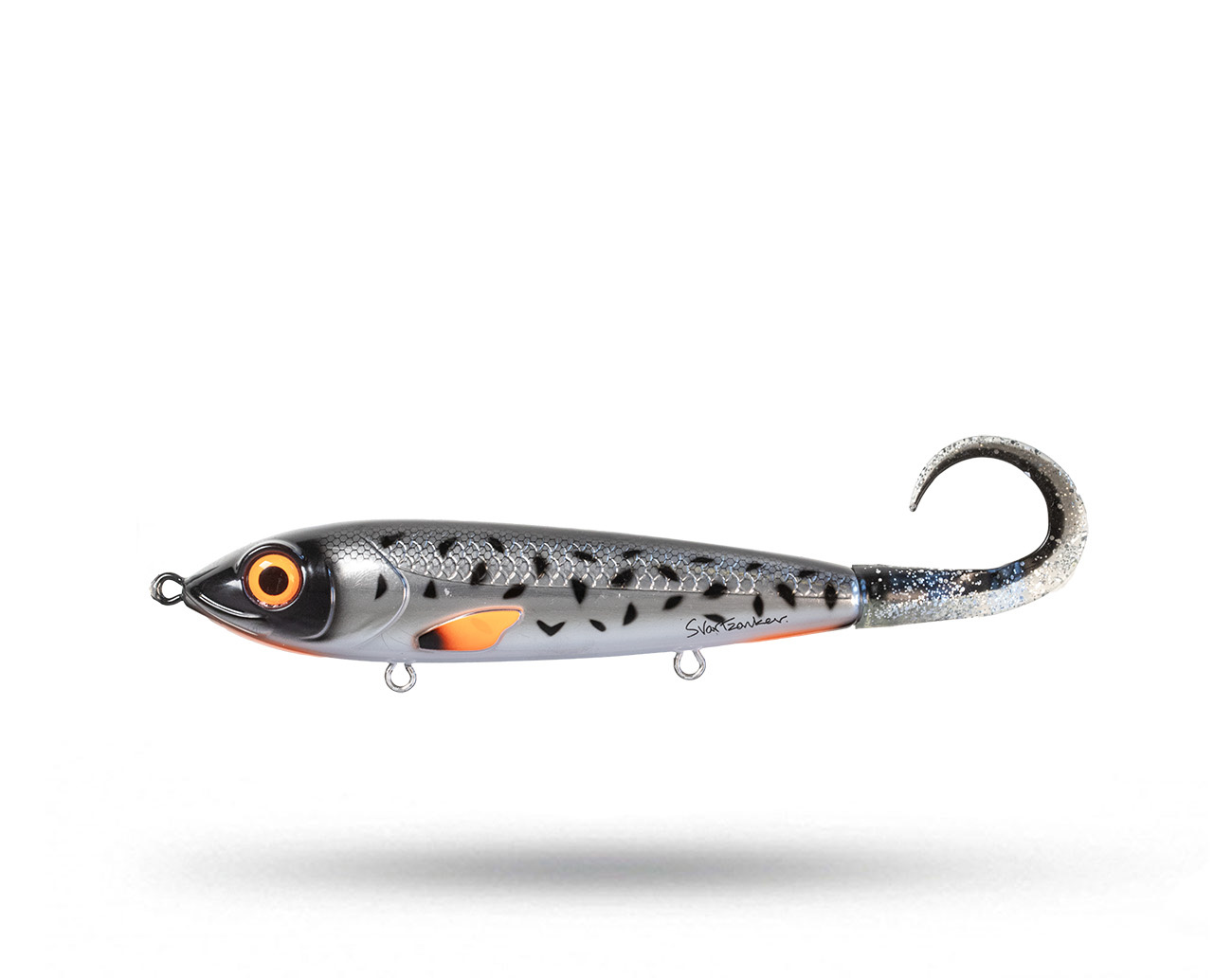 SvartZonker Jonny L 16,5cm, 110g - Silver Crappie