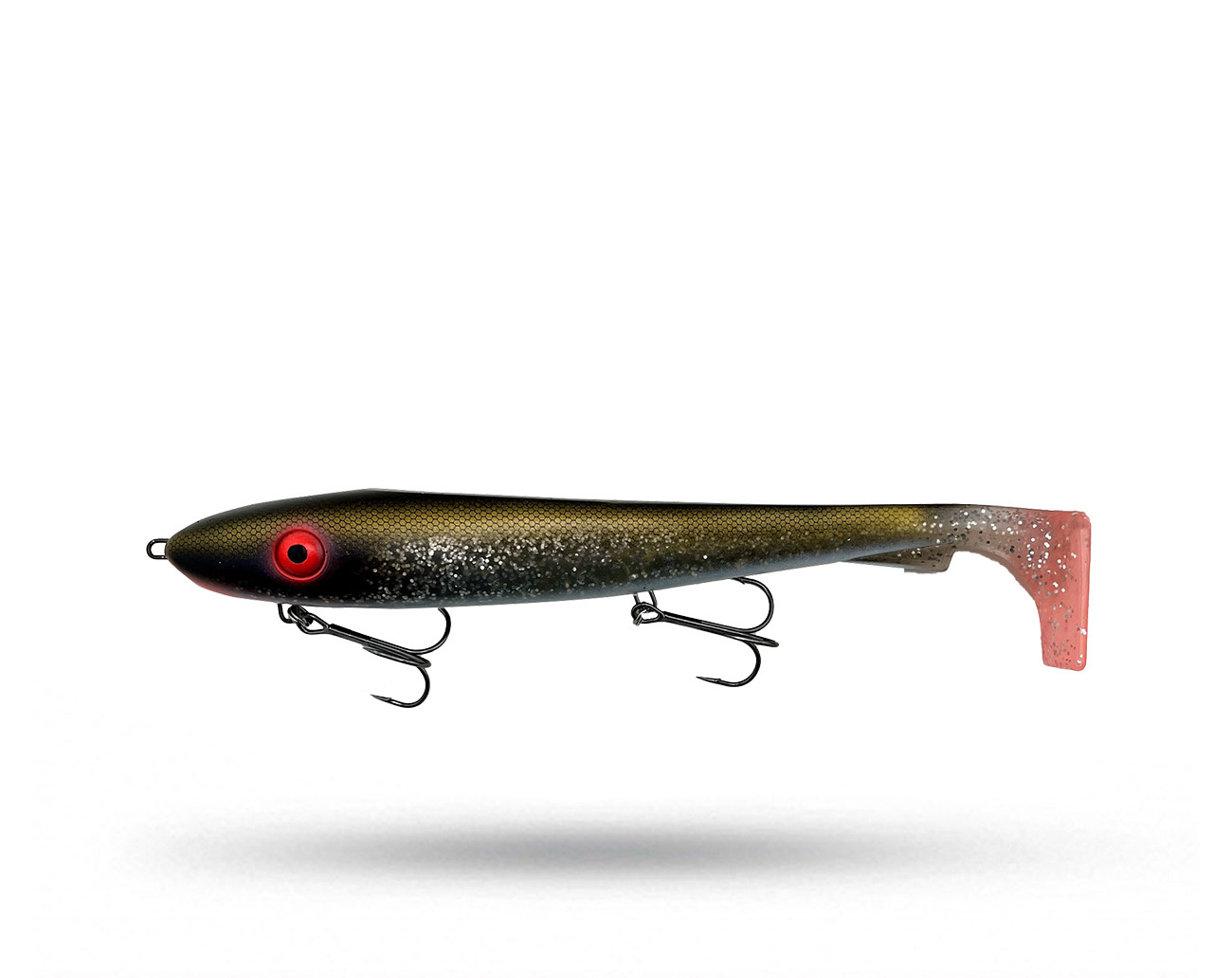SvartZonker McRubber XL Rigged 30 cm - Silver Bream