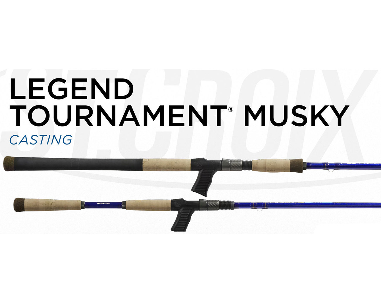 St. Croix Legend Tournament Musky - Lip Stick II - 8'3