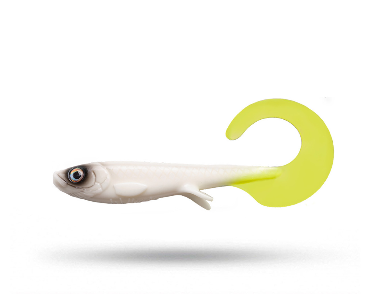 Wolfcreek Curly 29 cm, 160g - White Baitfish