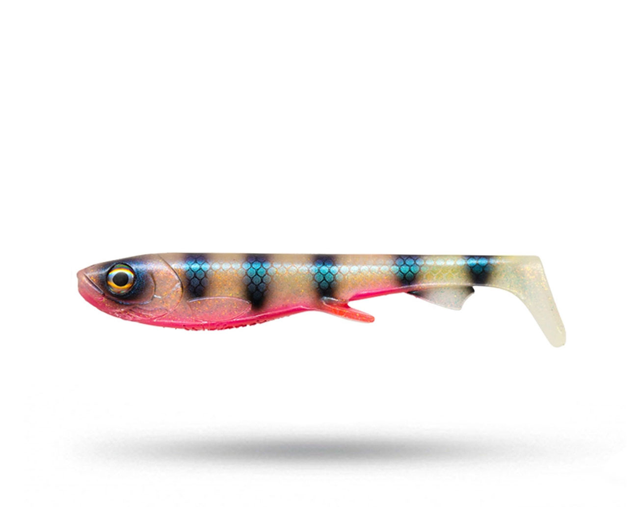 Wolfcreek Shad 25cm, 120g - Striped Ghost (UV)