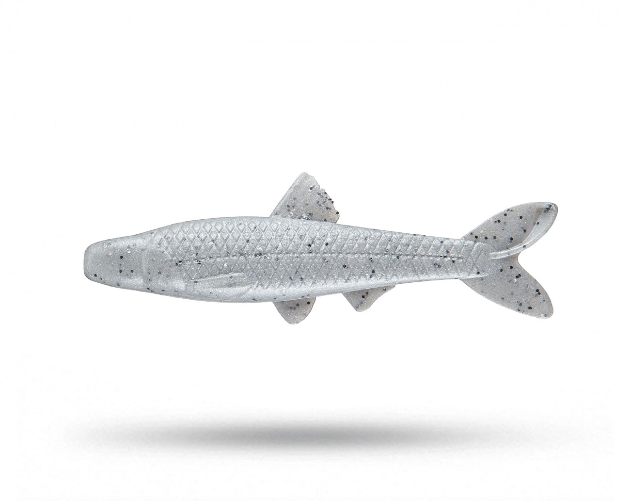 Yum Ned Minnow 2,75 inch - Gray Pearl Black Flake